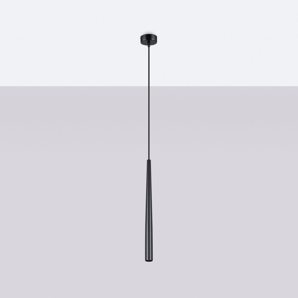 Pendelleuchte BLISS 1 Schwarz Sollux Lighting