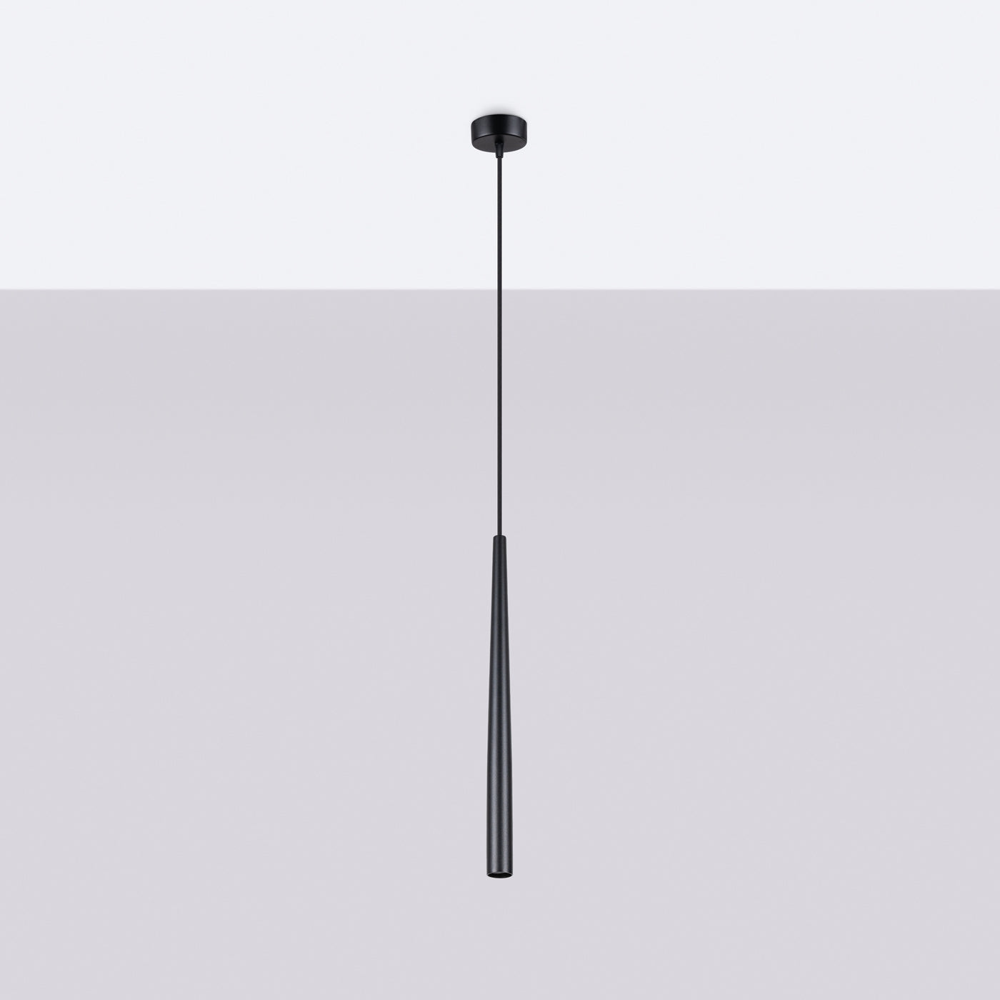 Pendelleuchte BLISS 1 Schwarz Sollux Lighting