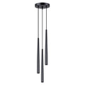 Pendelleuchte BLISS 3P Schwarz Sollux Lighting