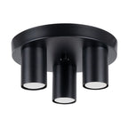 Deckenleuchte - Spot - Strahler  LAGOS 3P Schwarz Sollux Lighting