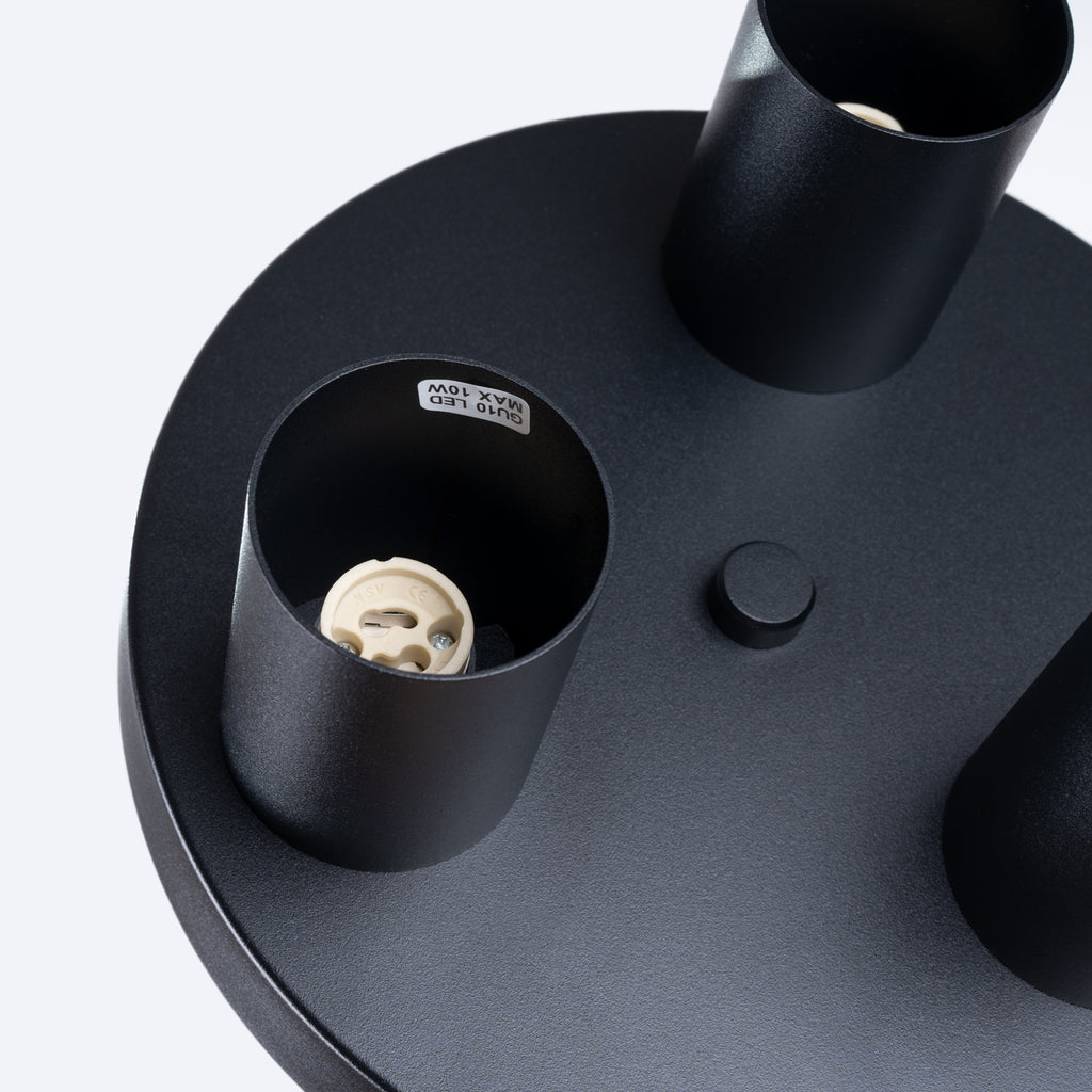 Deckenleuchte - Spot - Strahler  LAGOS 3P Schwarz Sollux Lighting