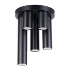 Deckenleuchte - Spot - Strahler  LAGOS 5P Schwarz Sollux Lighting