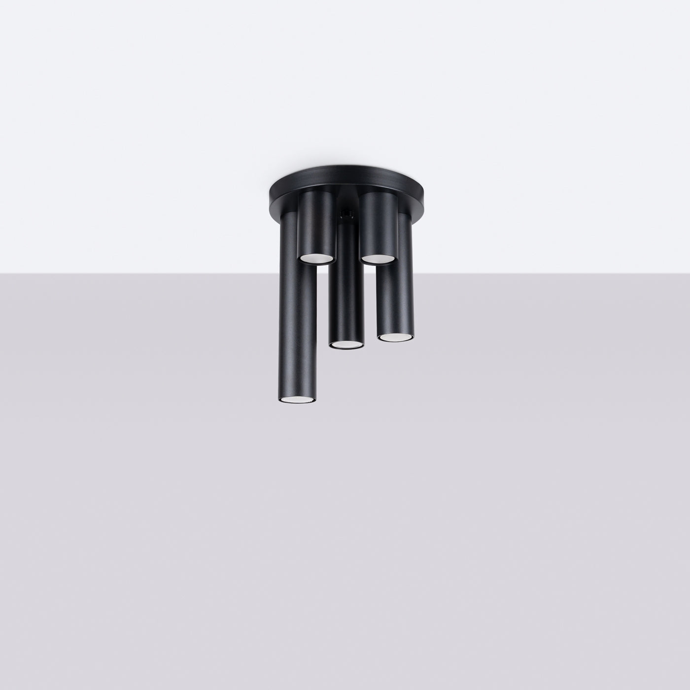 Deckenleuchte - Spot - Strahler  LAGOS 5P Schwarz Sollux Lighting