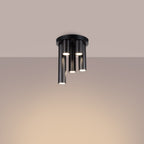 Deckenleuchte - Spot - Strahler  LAGOS 5P Schwarz Sollux Lighting