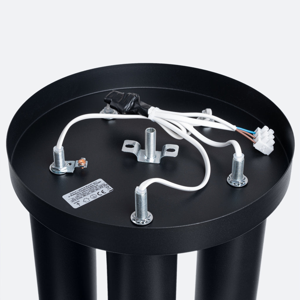 Deckenleuchte - Spot - Strahler  LAGOS 5P Schwarz Sollux Lighting