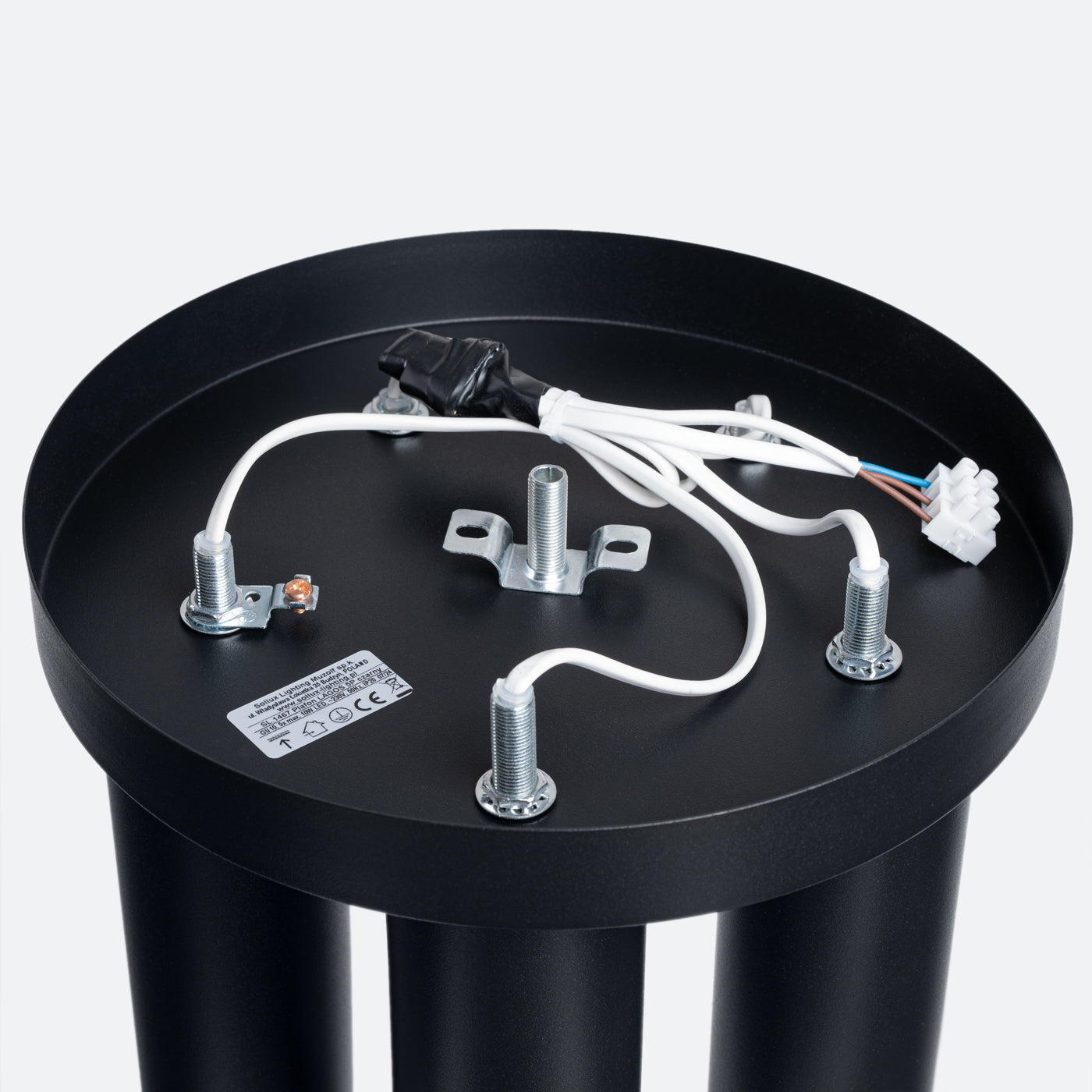 Deckenleuchte - Spot - Strahler  LAGOS 5P Schwarz Sollux Lighting
