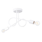 Pendelleuchte LOOP 2 Weiß Sollux Lighting
