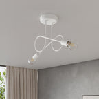 Pendelleuchte LOOP 2 Weiß Sollux Lighting
