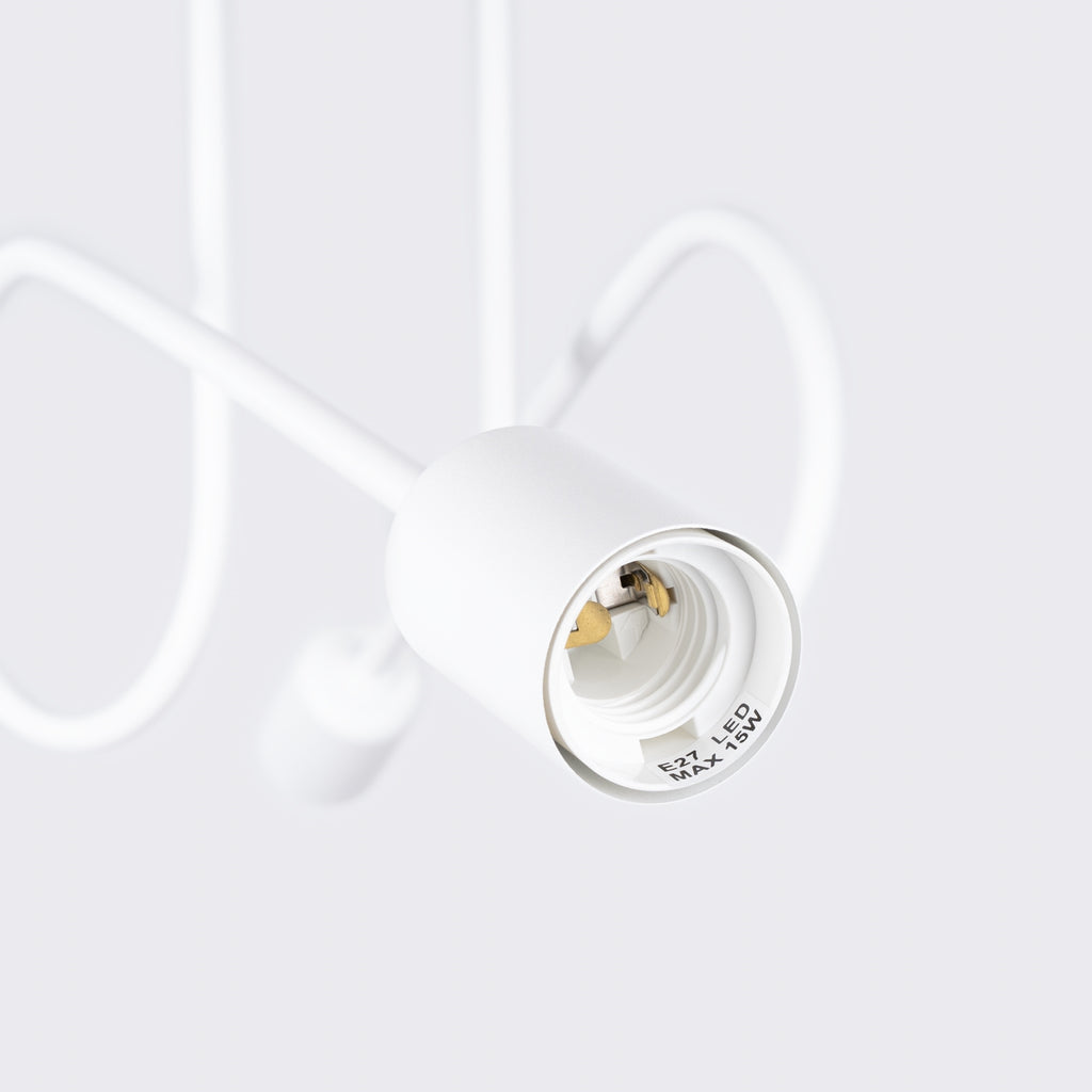 Pendelleuchte LOOP 2 Weiß Sollux Lighting