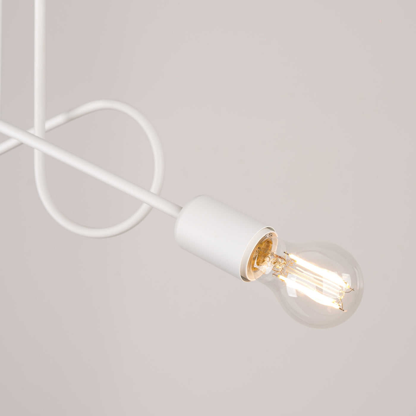 Pendelleuchte LOOP 2 Weiß Sollux Lighting