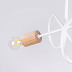 Pendelleuchte EMBER 3 Weiß Sollux Lighting