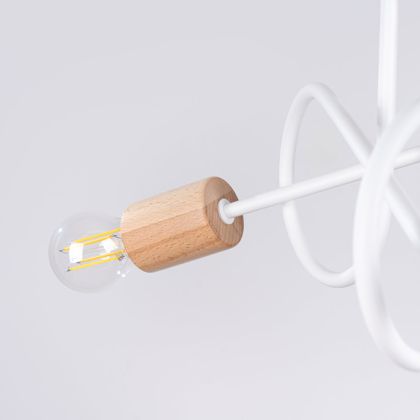 Pendelleuchte EMBER 3 Weiß Sollux Lighting