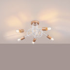 Pendelleuchte 5 Weiß Sollux Lighting