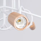 Pendelleuchte 5 Weiß Sollux Lighting