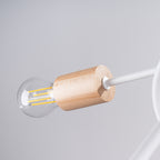 Pendelleuchte 5 Weiß Sollux Lighting