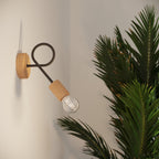 Wandleuchte EMBER Schwarz Sollux Lighting