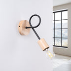 Wandleuchte EMBER Schwarz Sollux Lighting