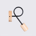 Wandleuchte EMBER Schwarz Sollux Lighting