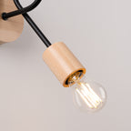 Wandleuchte EMBER Schwarz Sollux Lighting