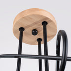 Pendelleuchte EMBER 3 Schwarz Sollux Lighting
