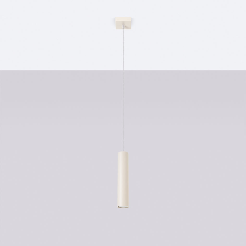 Pendelleuchte LAGOS 1 beige Sollux Lighting