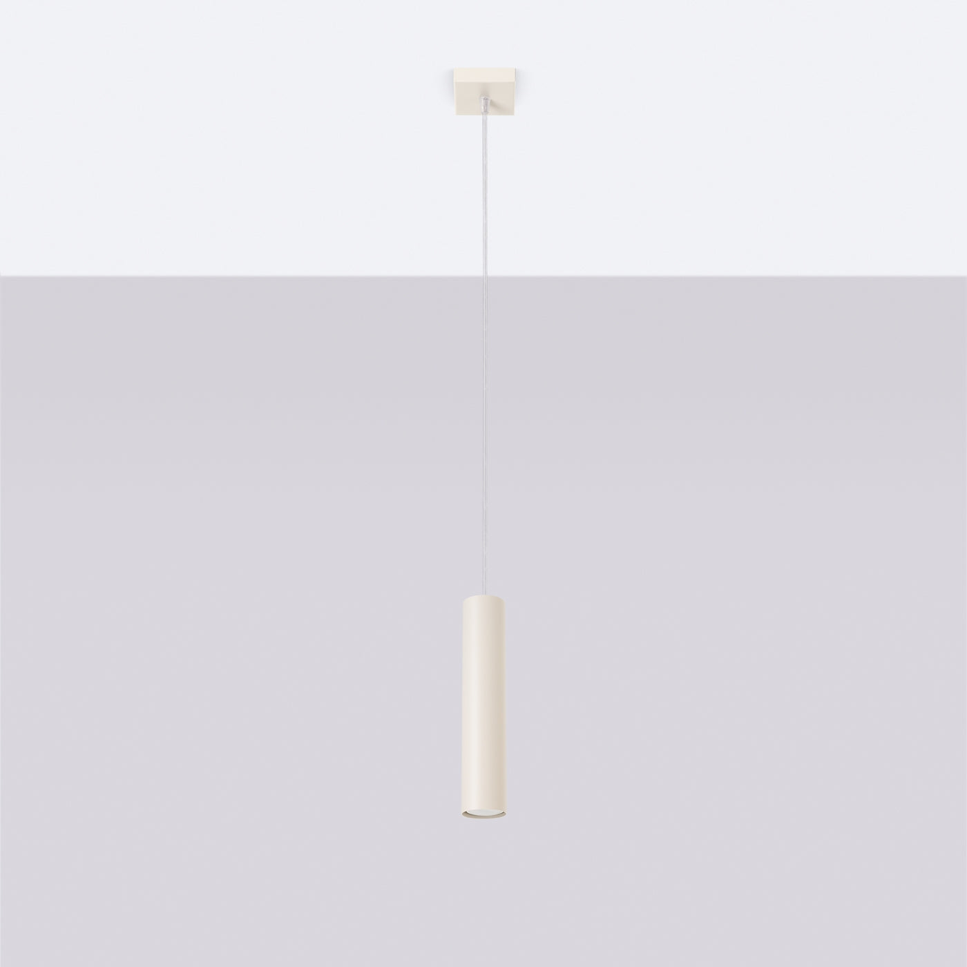 Pendelleuchte LAGOS 1 beige Sollux Lighting