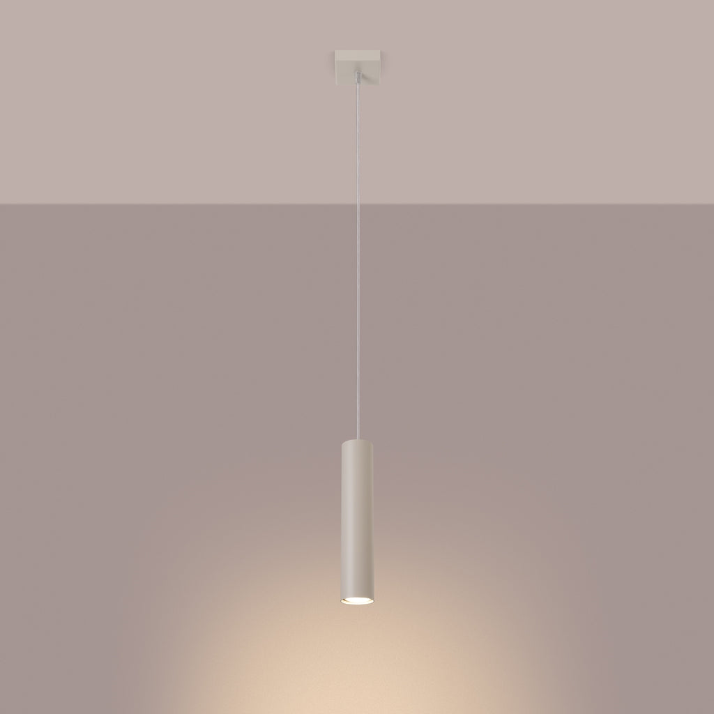 Pendelleuchte LAGOS 1 beige Sollux Lighting