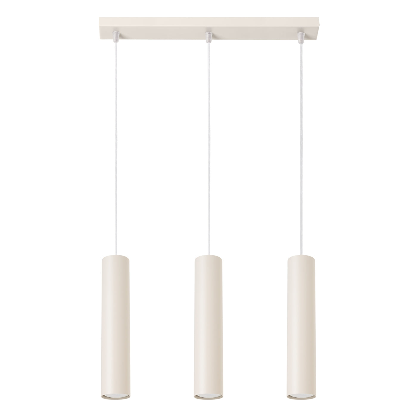Pendelleuchte LAGOS 3L beige Sollux Lighting