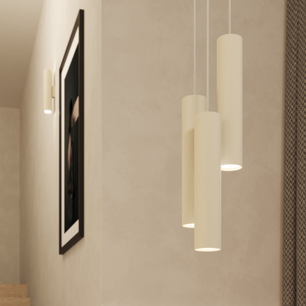 Pendelleuchte LAGOS 3L beige Sollux Lighting
