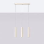 Pendelleuchte LAGOS 3L beige Sollux Lighting