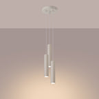 Pendelleuchte LAGOS 3P beige Sollux Lighting