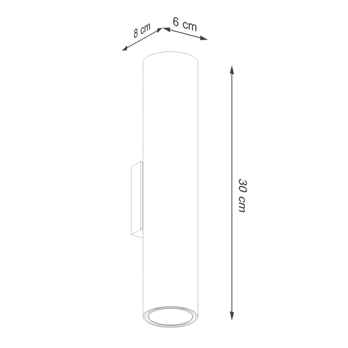 Wandleuchte LAGOS 2 beige Sollux Lighting