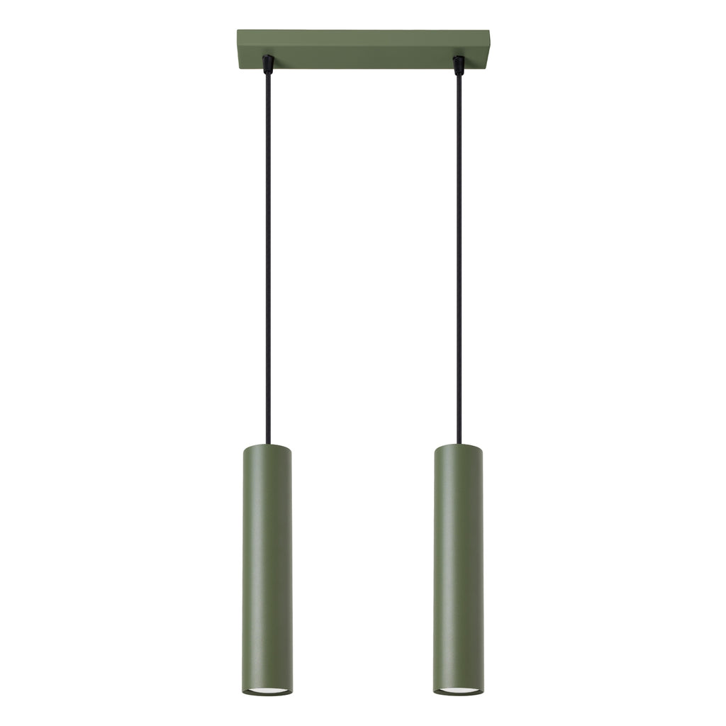 Pendelleuchte LAGOS 2 olivgrün Sollux Lighting