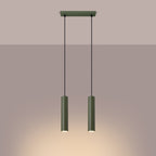 Pendelleuchte LAGOS 2 olivgrün Sollux Lighting