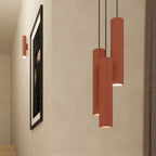 Pendelleuchte LAGOS 1 roter Ocker Sollux Lighting