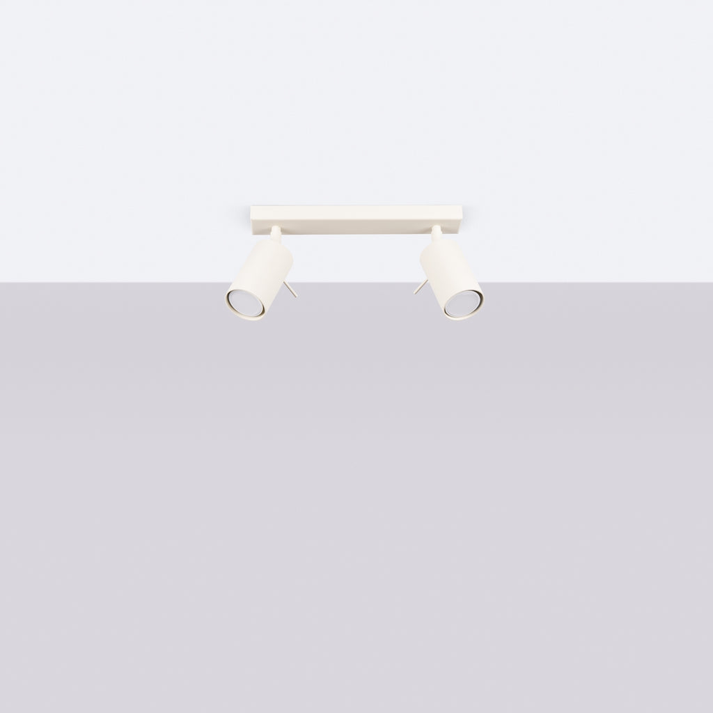 Deckenleuchte - Spot - Strahler RING 2 beige Sollux Lighting