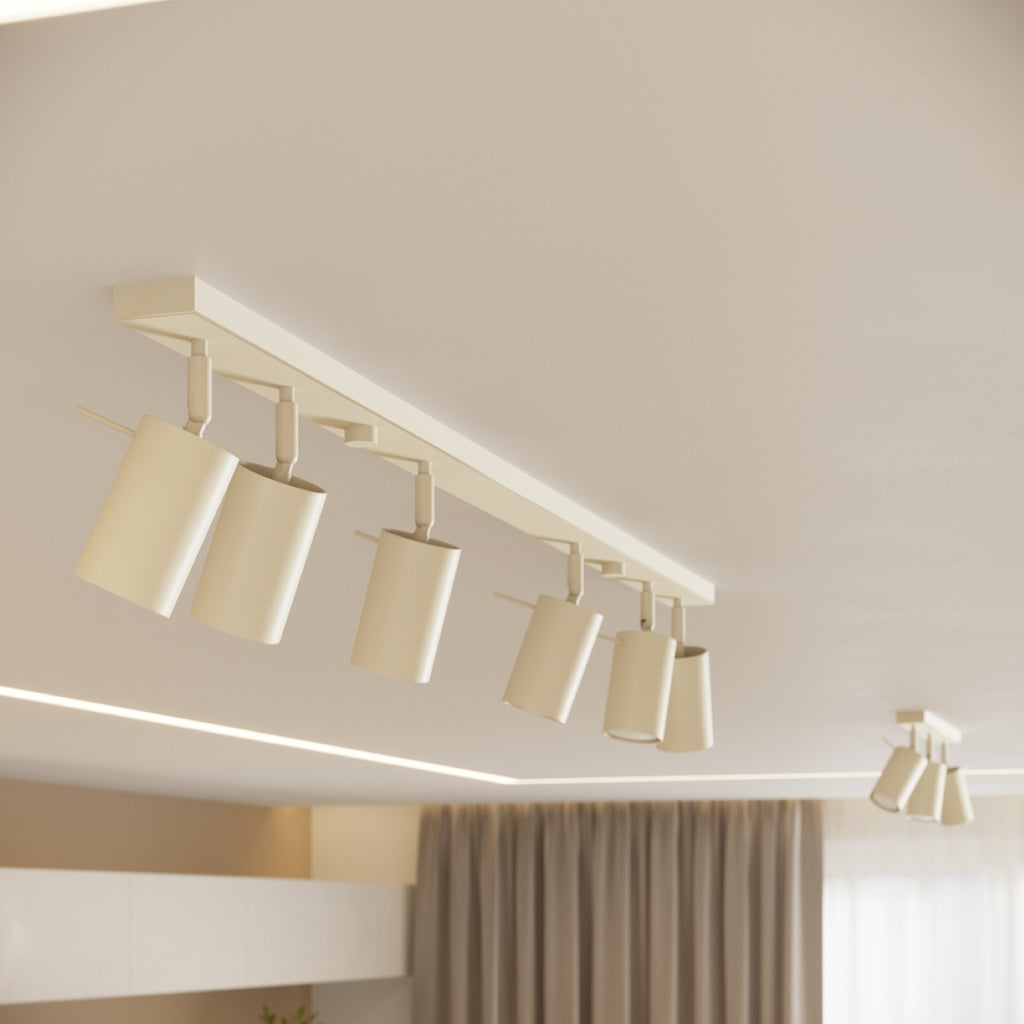 Deckenleuchte - Spot - Strahler RING 3L beige Sollux Lighting