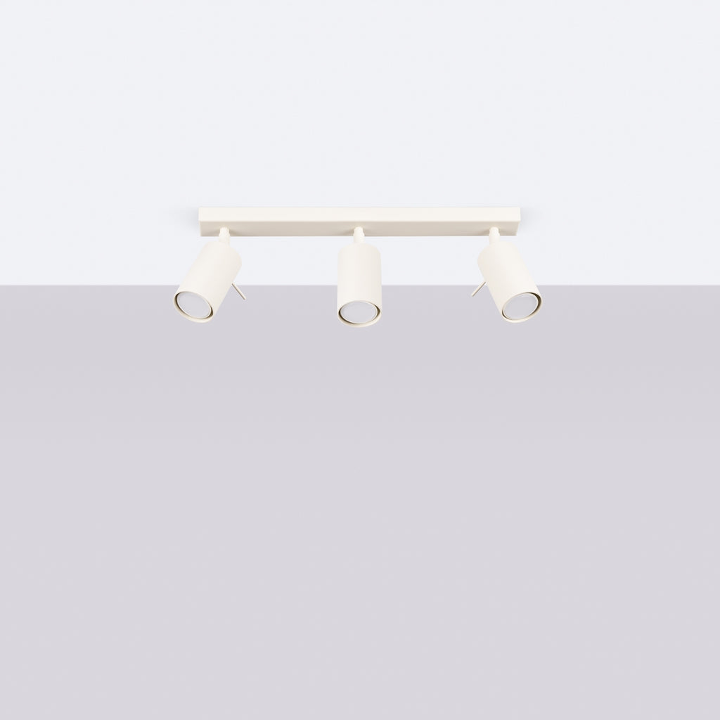 Deckenleuchte - Spot - Strahler RING 3L beige Sollux Lighting