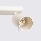 Deckenleuchte - Spot - Strahler RING 3L beige Sollux Lighting