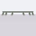 Deckenleuchte - Spot - Strahler RING 6L olivgrün Sollux Lighting