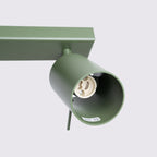 Deckenleuchte - Spot - Strahler RING 6L olivgrün Sollux Lighting