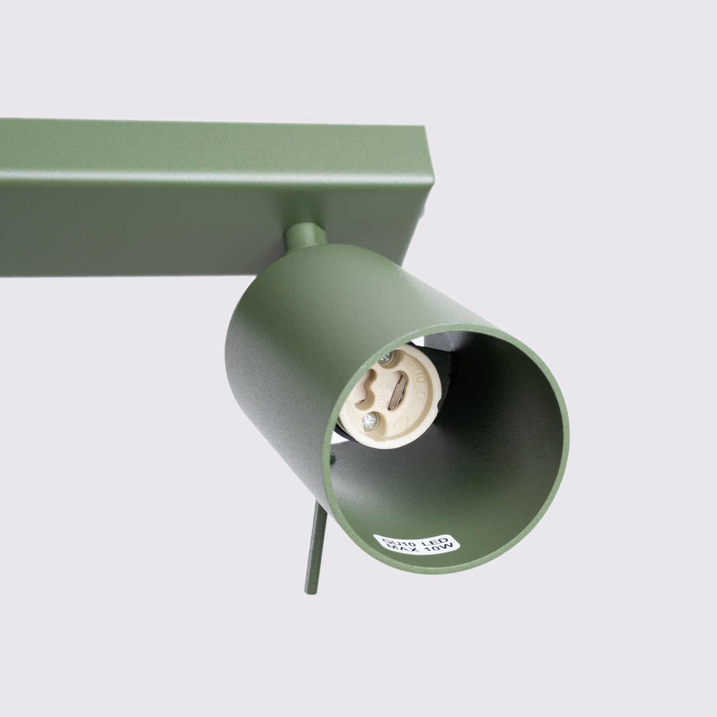 Deckenleuchte - Spot - Strahler RING 6L olivgrün Sollux Lighting