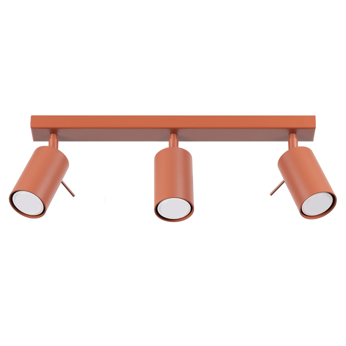 Deckenleuchte - Spot - Strahler RING 3L roter Ocker Sollux Lighting