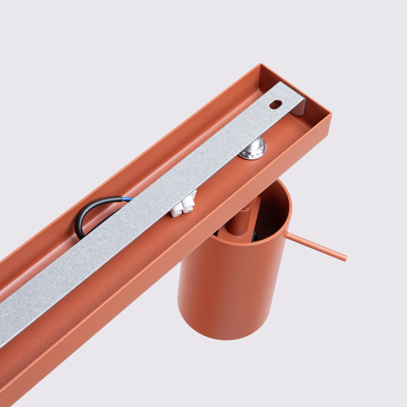 Deckenleuchte - Spot - Strahler RING 3L roter Ocker Sollux Lighting