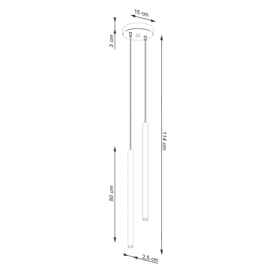Pendelleuchte PASTELO 2 beige Sollux Lighting