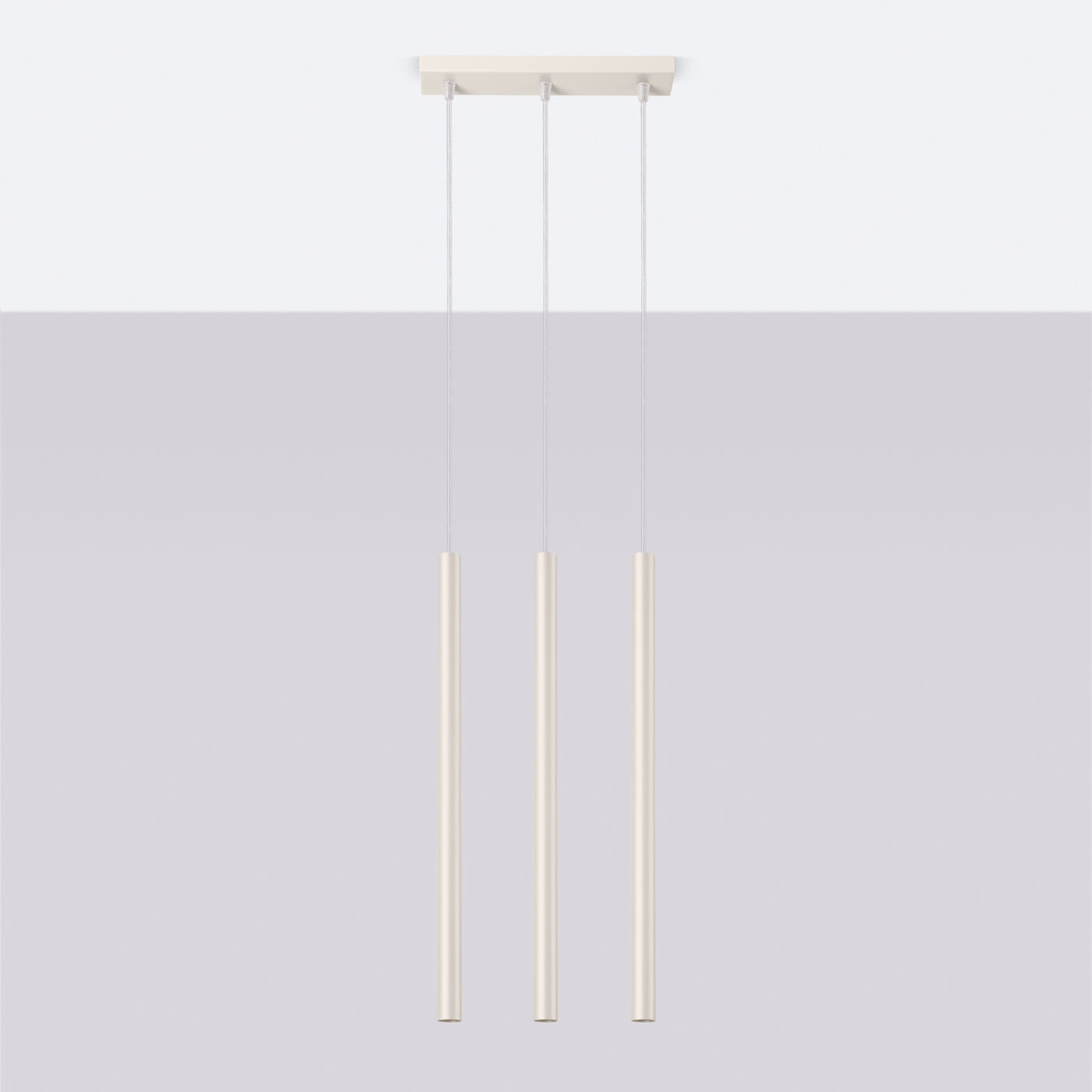 Pendelleuchte PASTELO 3 beige Sollux Lighting