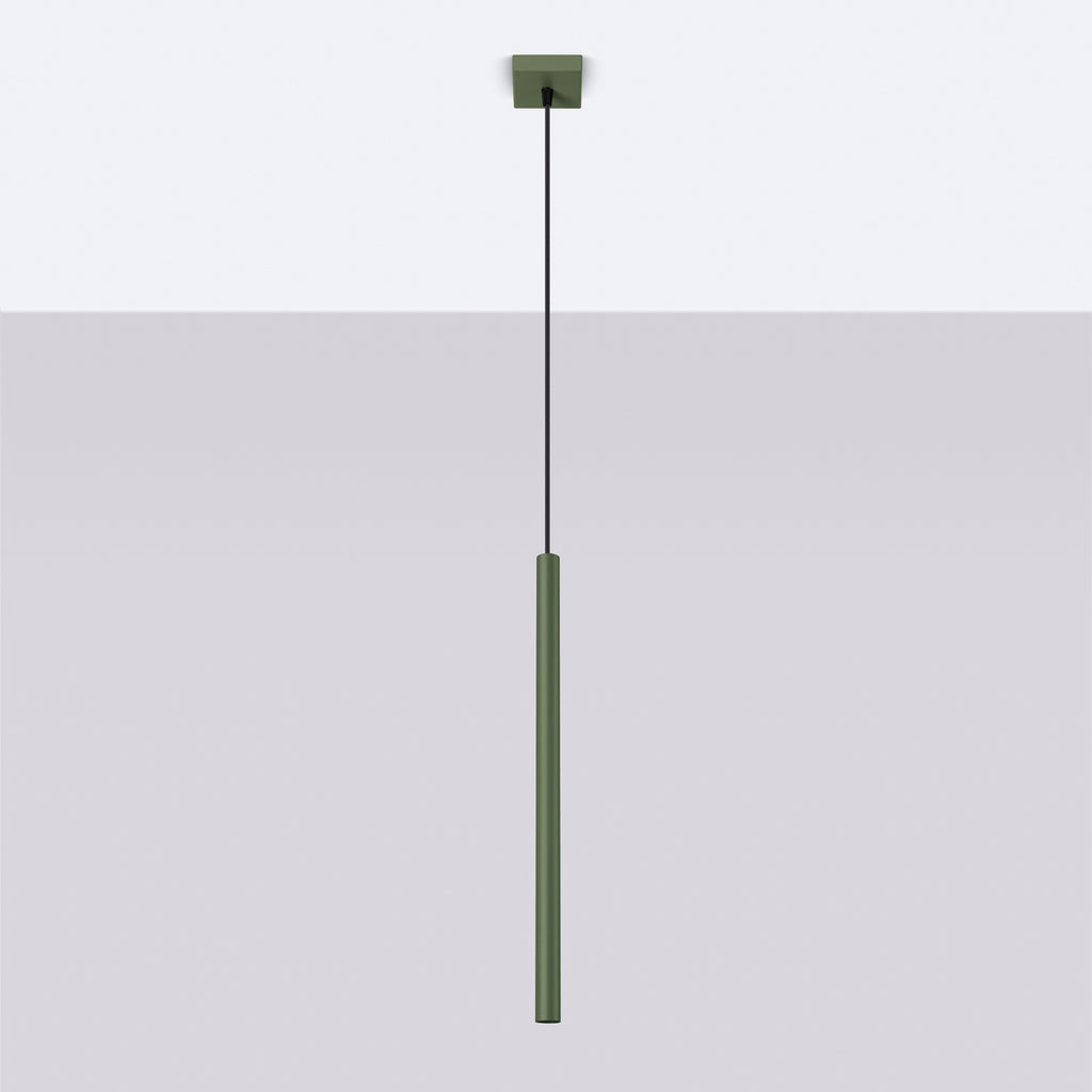 Pendelleuchte PASTELO 1 olivgrün Sollux Lighting