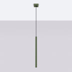 Pendelleuchte PASTELO 1 olivgrün Sollux Lighting