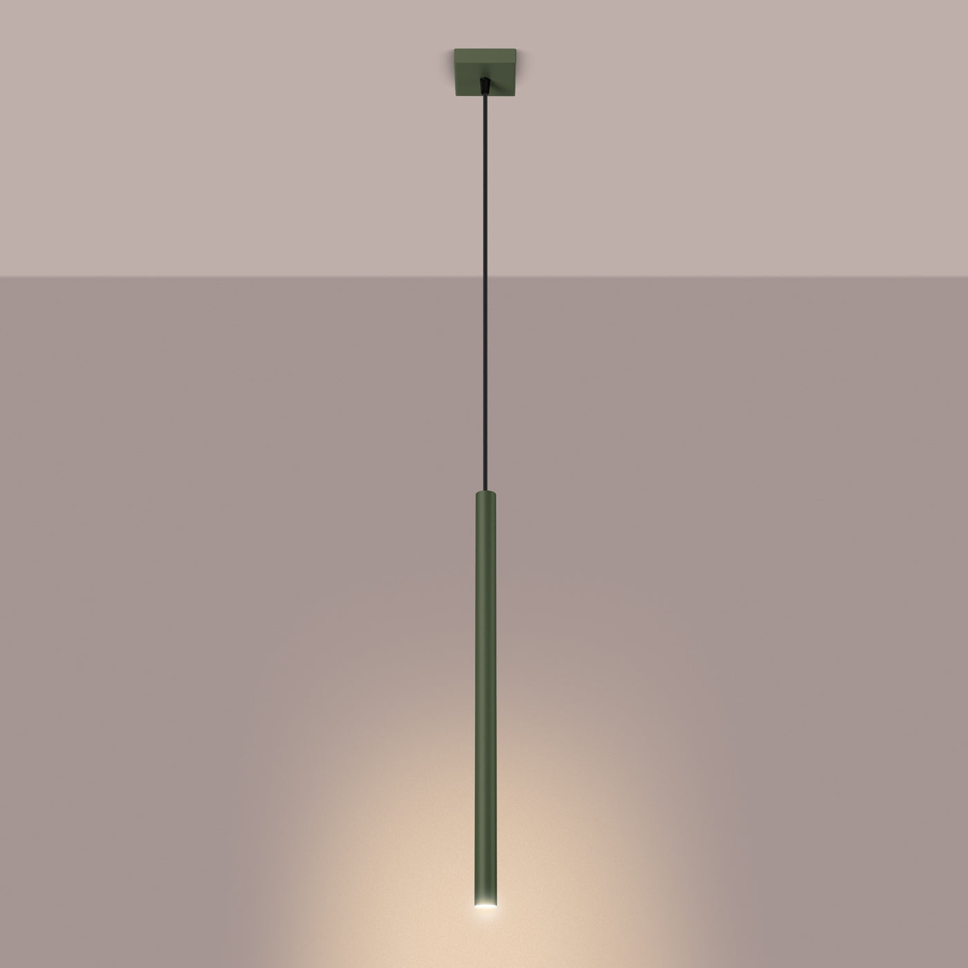 Pendelleuchte PASTELO 1 olivgrün Sollux Lighting