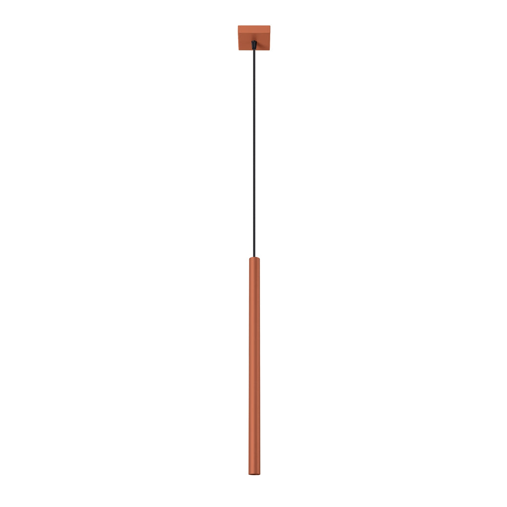 Pendelleuchte PASTELO 1 roter Ocker Sollux Lighting